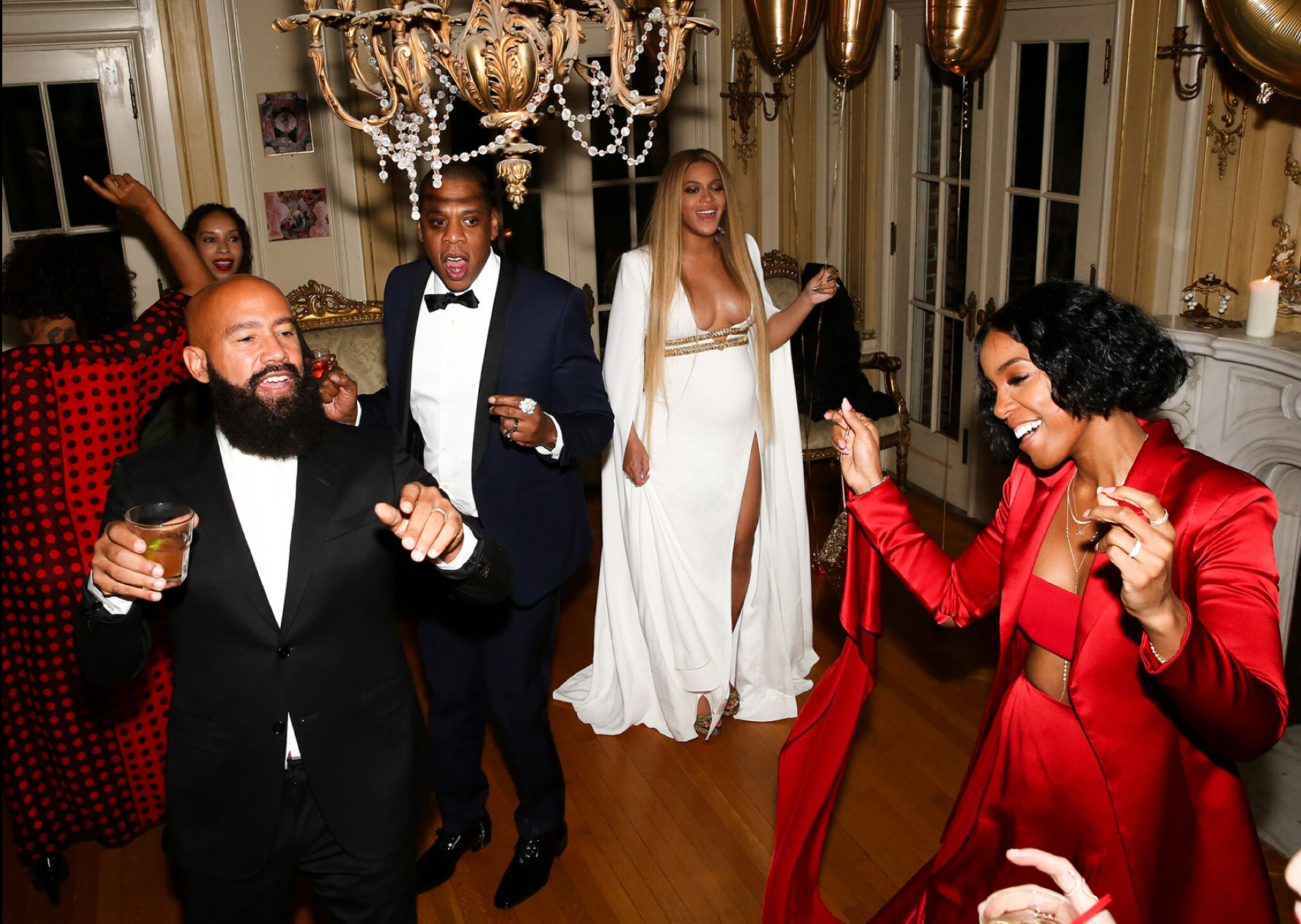 Beyonce, Solange and Kelly Rowland's Post-Grammys Celebration Was Lit
